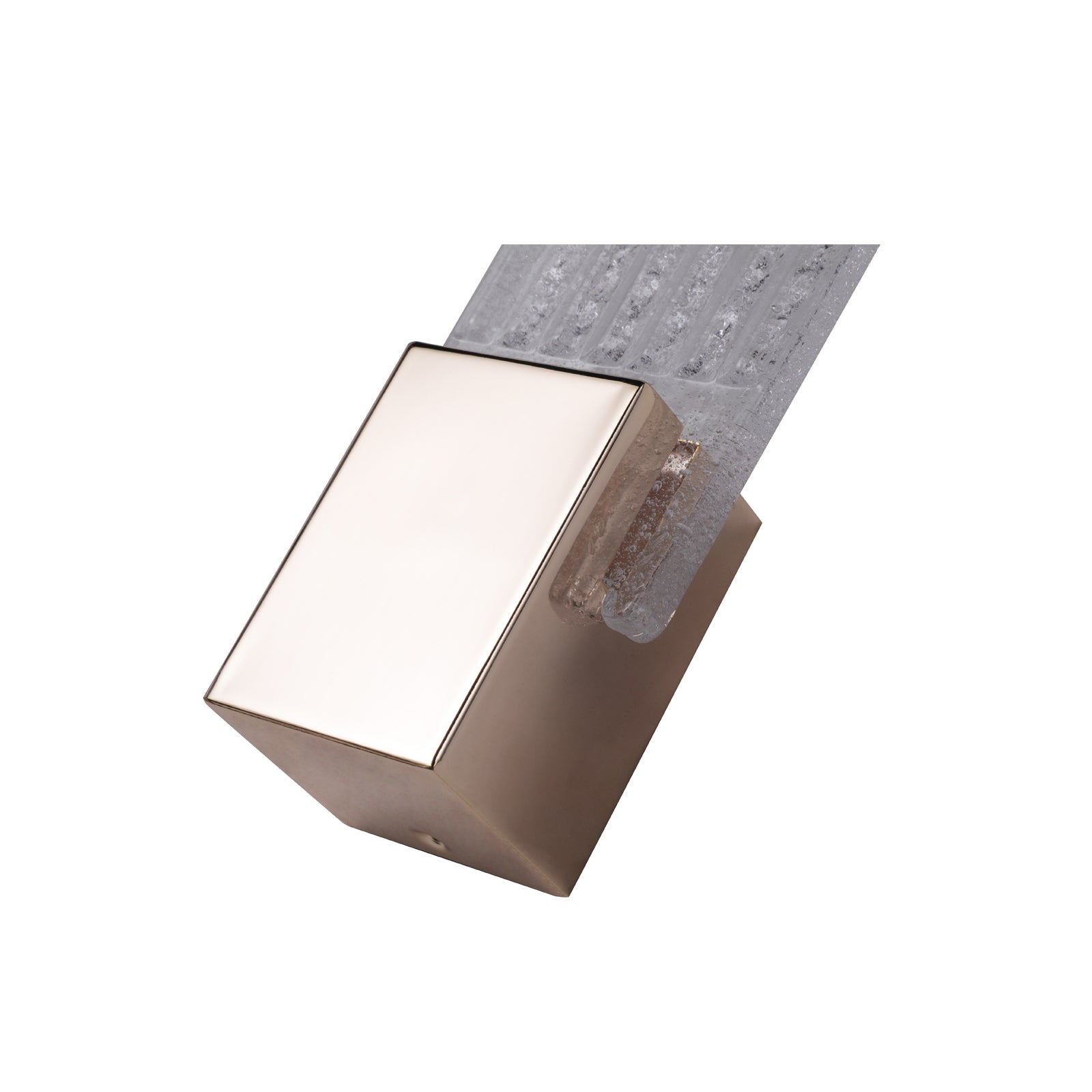 Lámpara LED Pared Cobre con Cristal – 2G