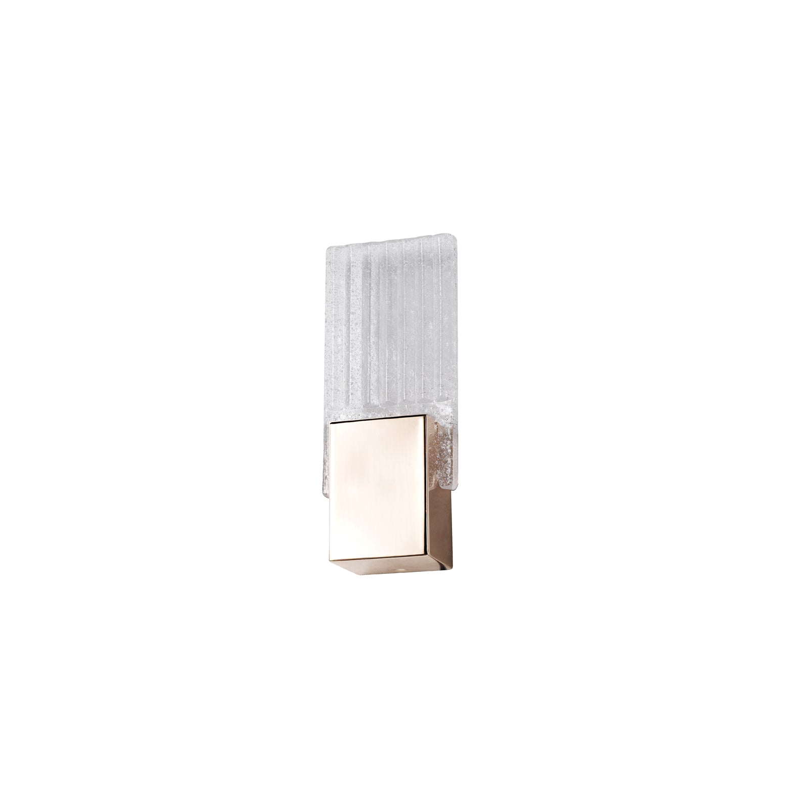 Lámpara LED Pared Cobre con Cristal – 2G