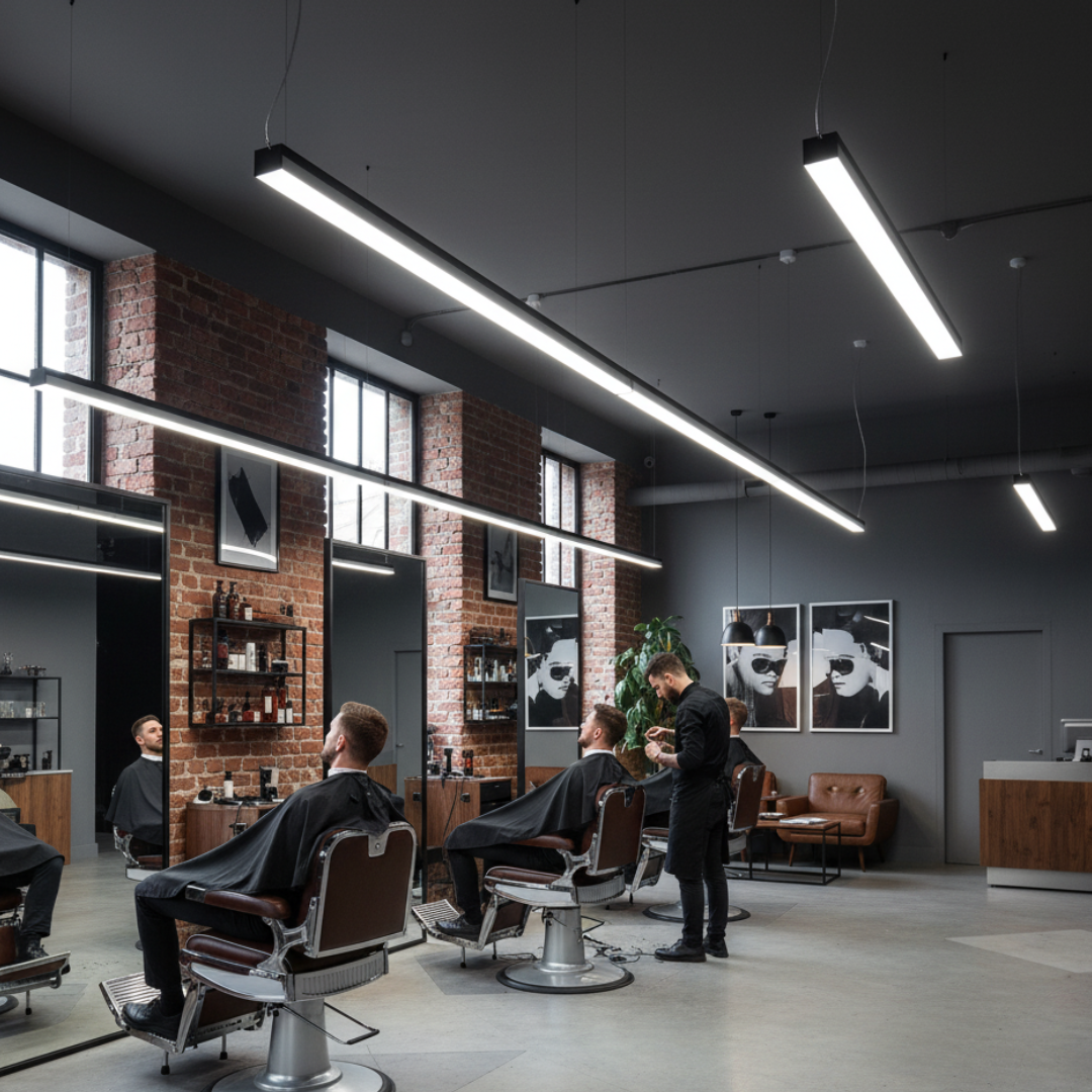 Luminaria Lineal LED Colgante 36W LL36CCT/NE  Negra – LUMMI