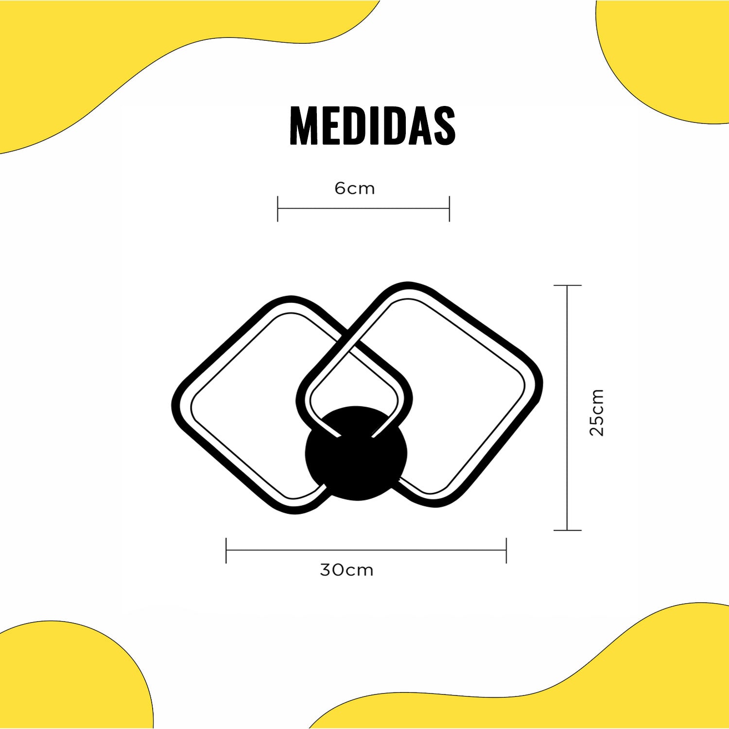 Lámpara de Pared Arbotante Negra 3 Tonos de Luz