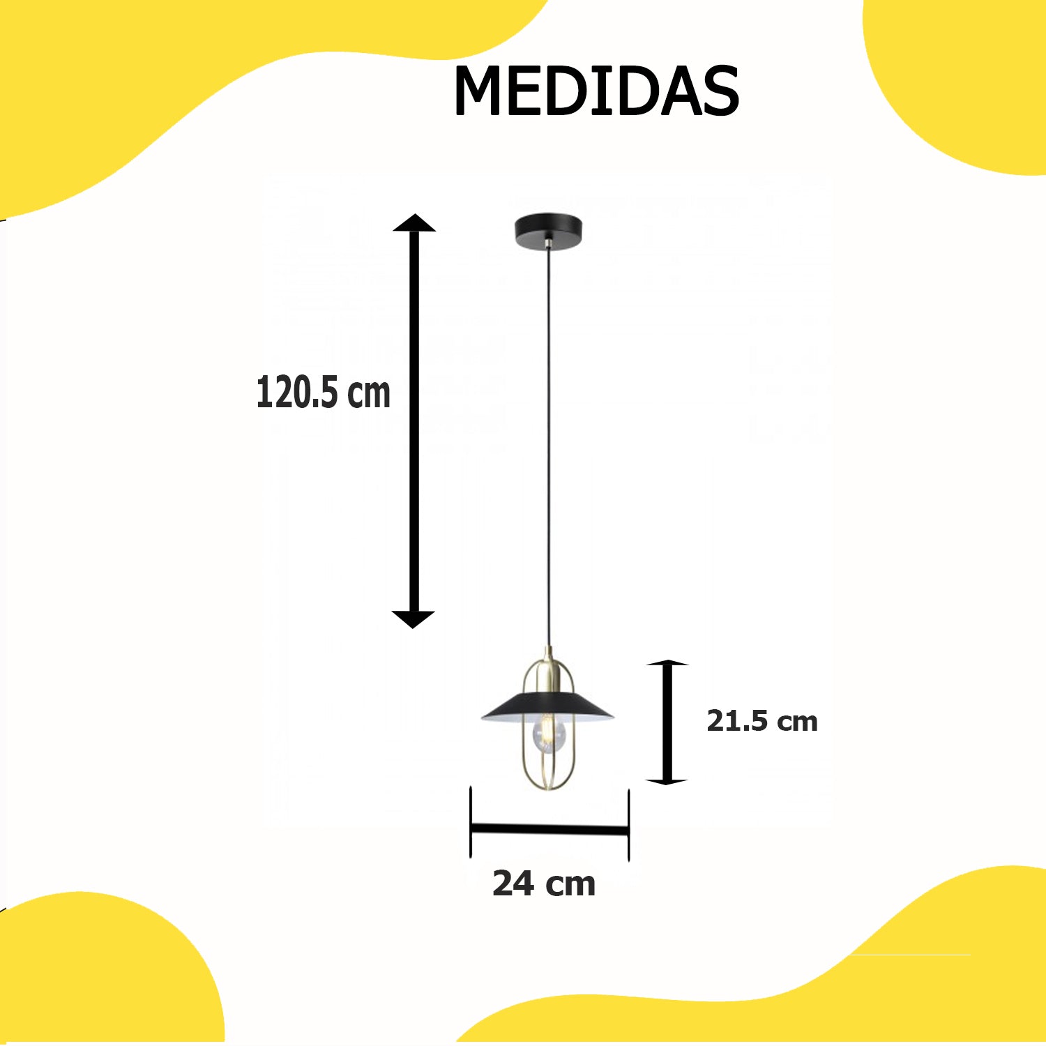 Lámpara de Techo Acero LED C308/NE – Calux