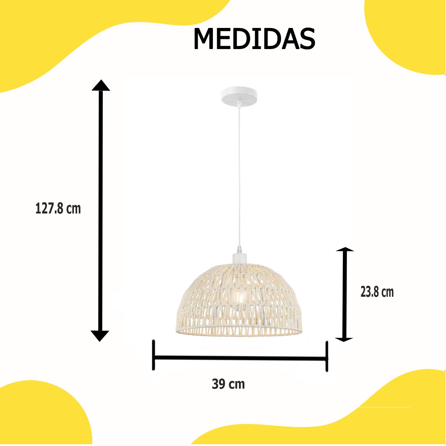 Lámpara de Techo C383/BMB – Calux