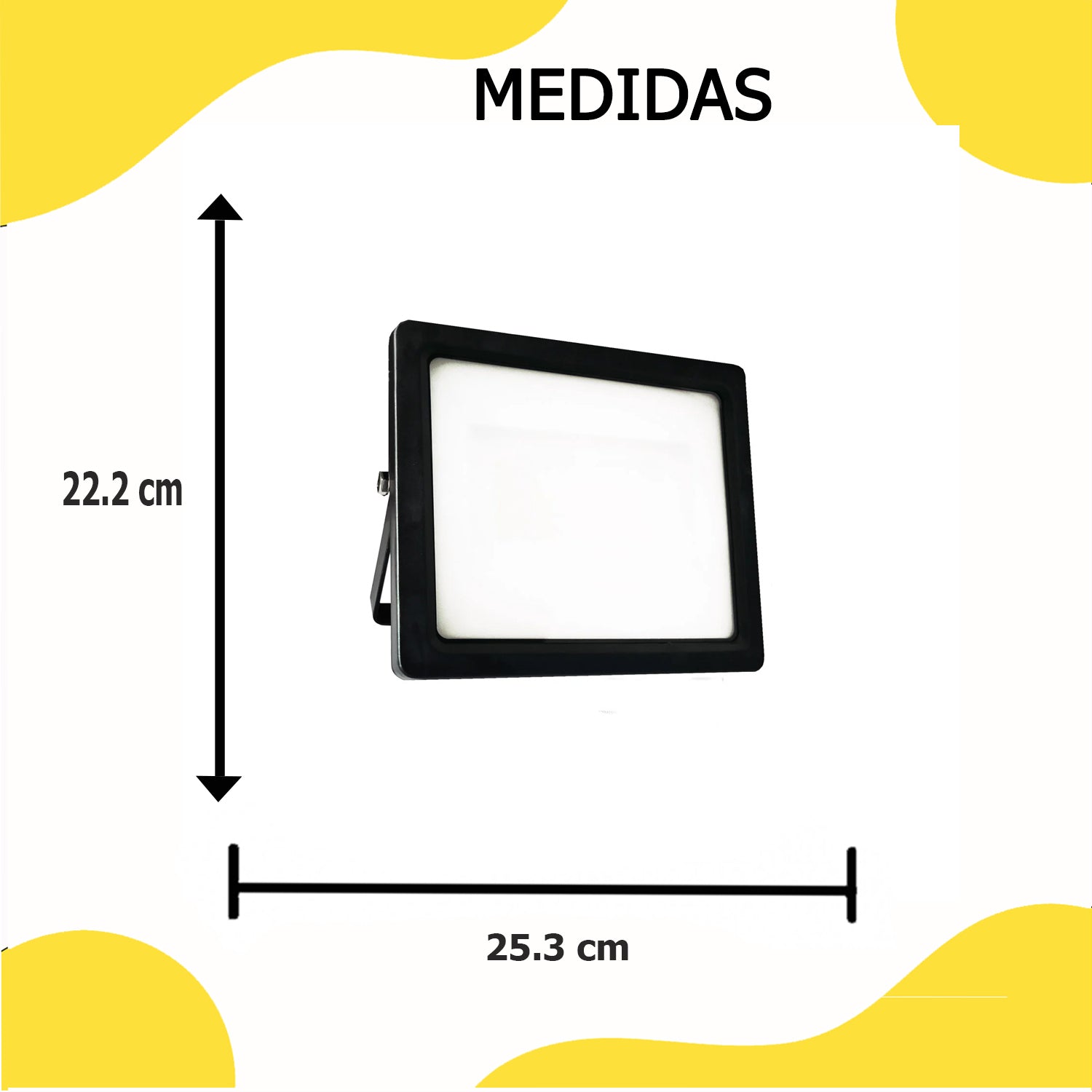Reflector Eco 100W 10000 Lúmenes Opalino – Luceco