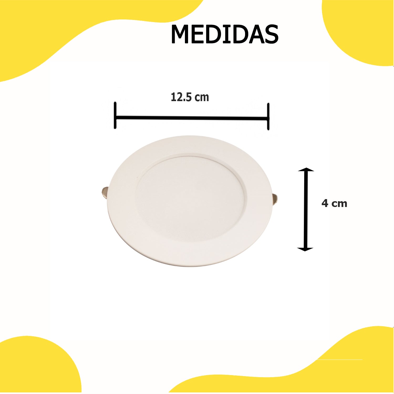 Empotrado Eterno Downlight 12W 6000K – Fokasu