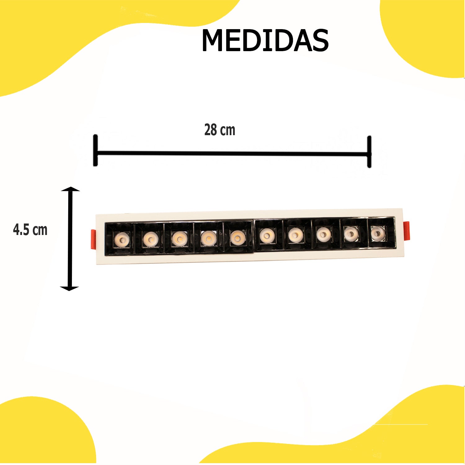 Spot Light LED 20W 4100K Blanco – Fokasu