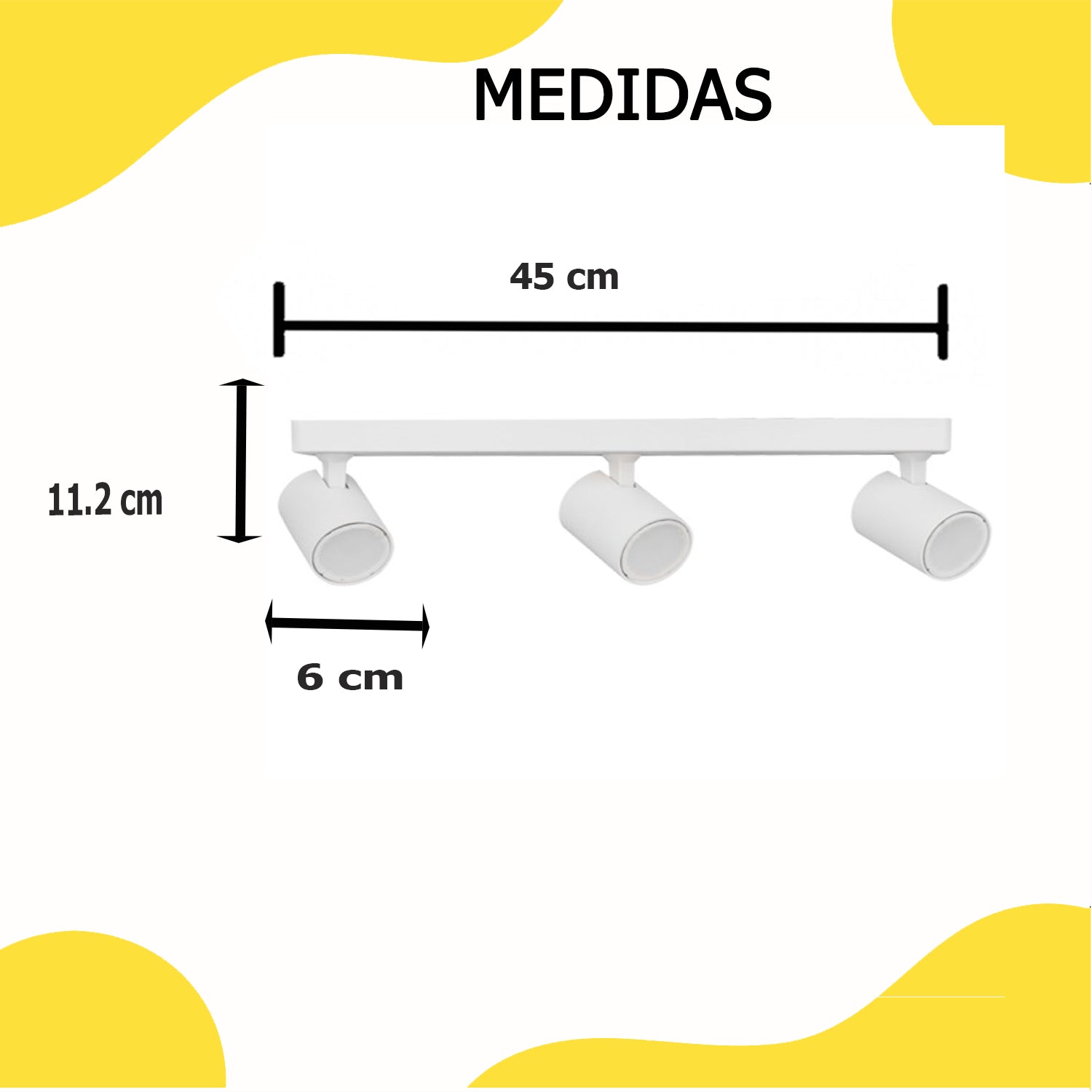 Lámpara Techo Blanco – Calux