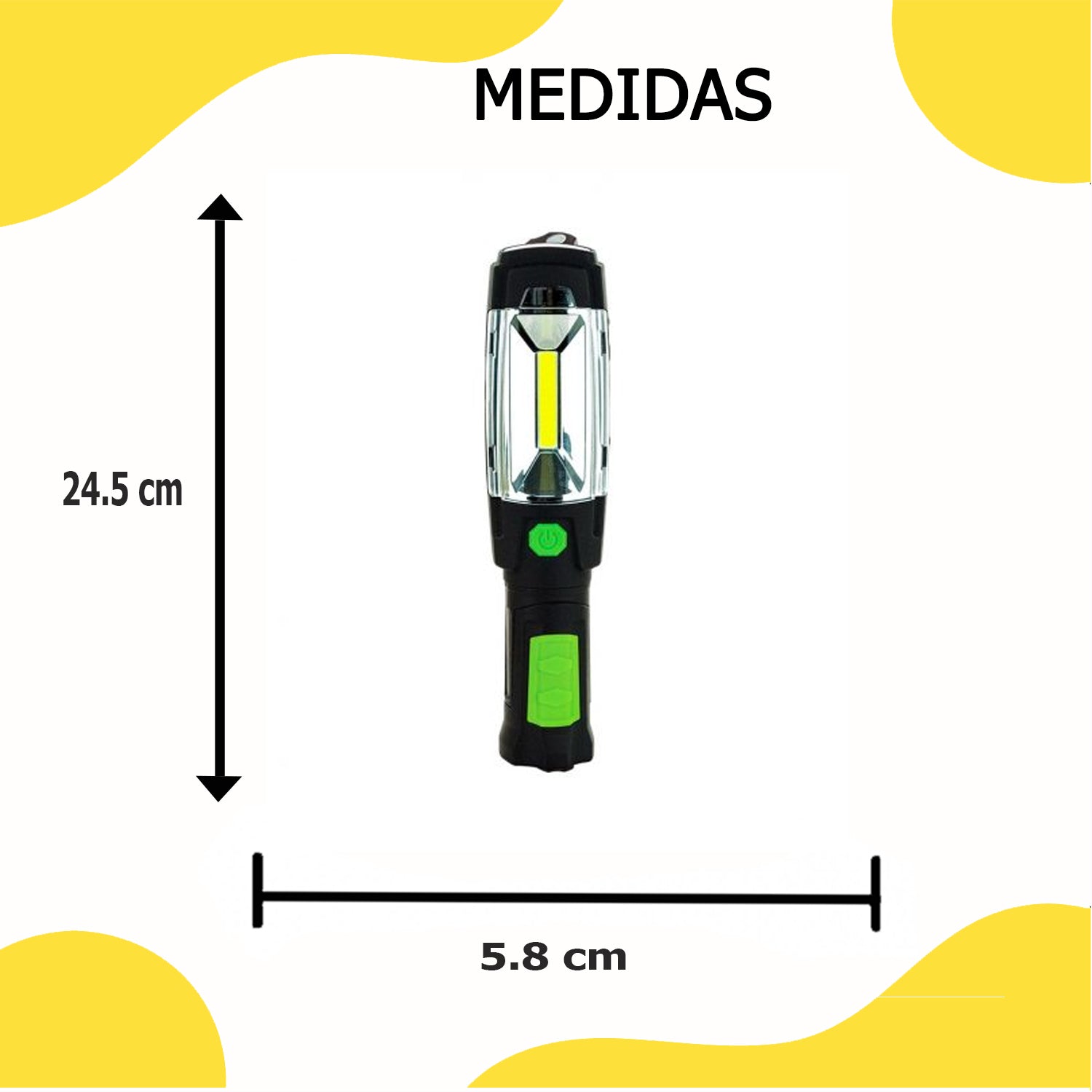 USB Recharchable Lámpara de Inspección 3W – Luceco