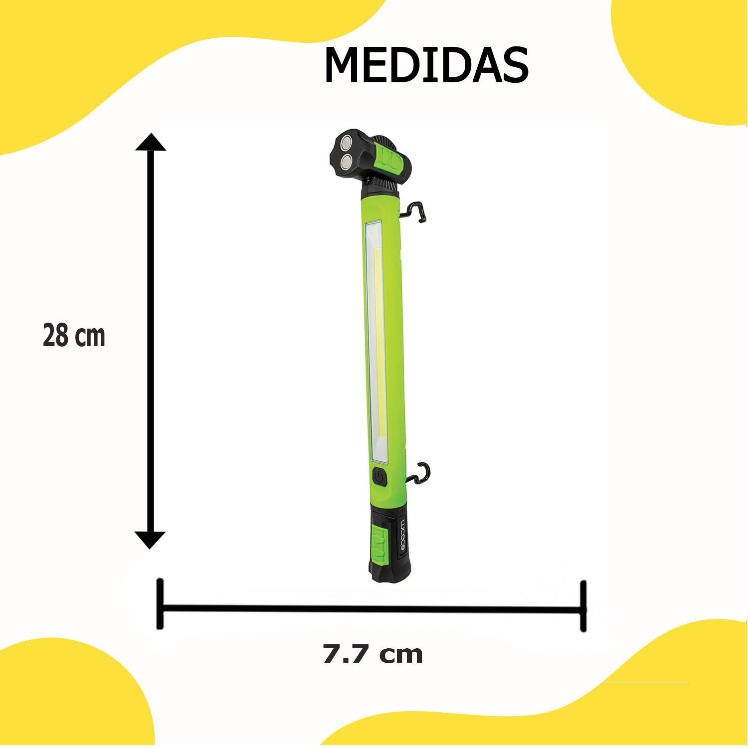USB-C Recharchable Lámpara de Inspección 10W – Luceco