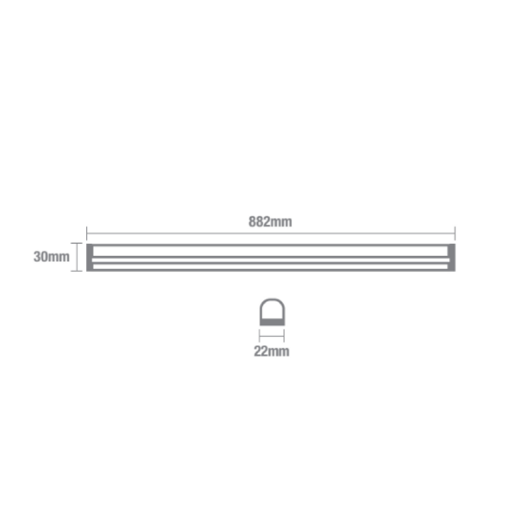 Regleta Barra LED 13W  3 Tonos de Luz en un Solo Producto – IPSA