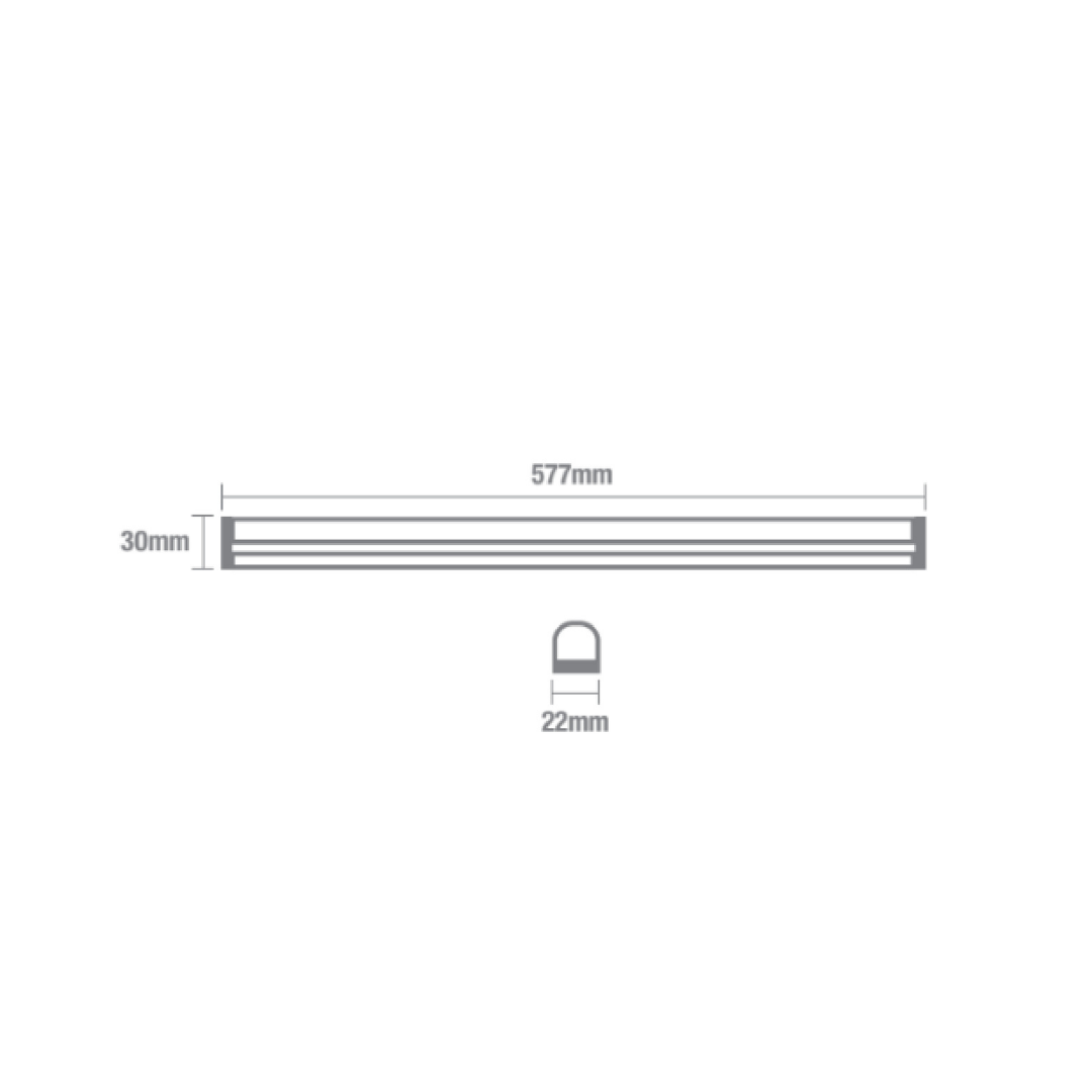 Lámpara Lineal LED 9W Multitemperatura - IPSA