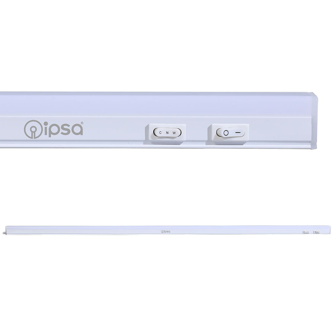 Lámpara Lineal LED 18W  Multitemperatura (3000K/4000K/6500K), Ultra Delgado –  IPSA