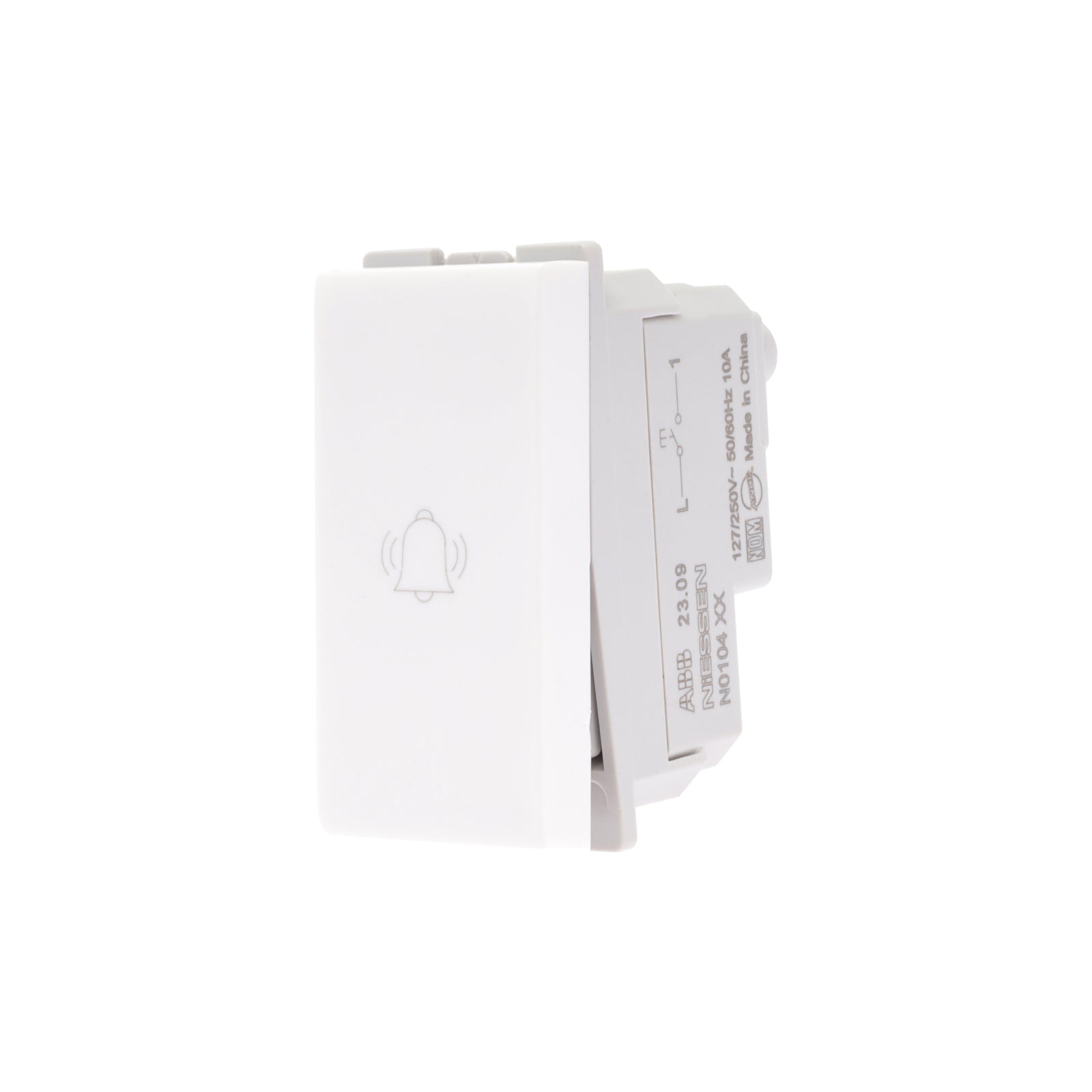 Botón Timbre 1 Modulo Color Blanco Línea Origen Estévez