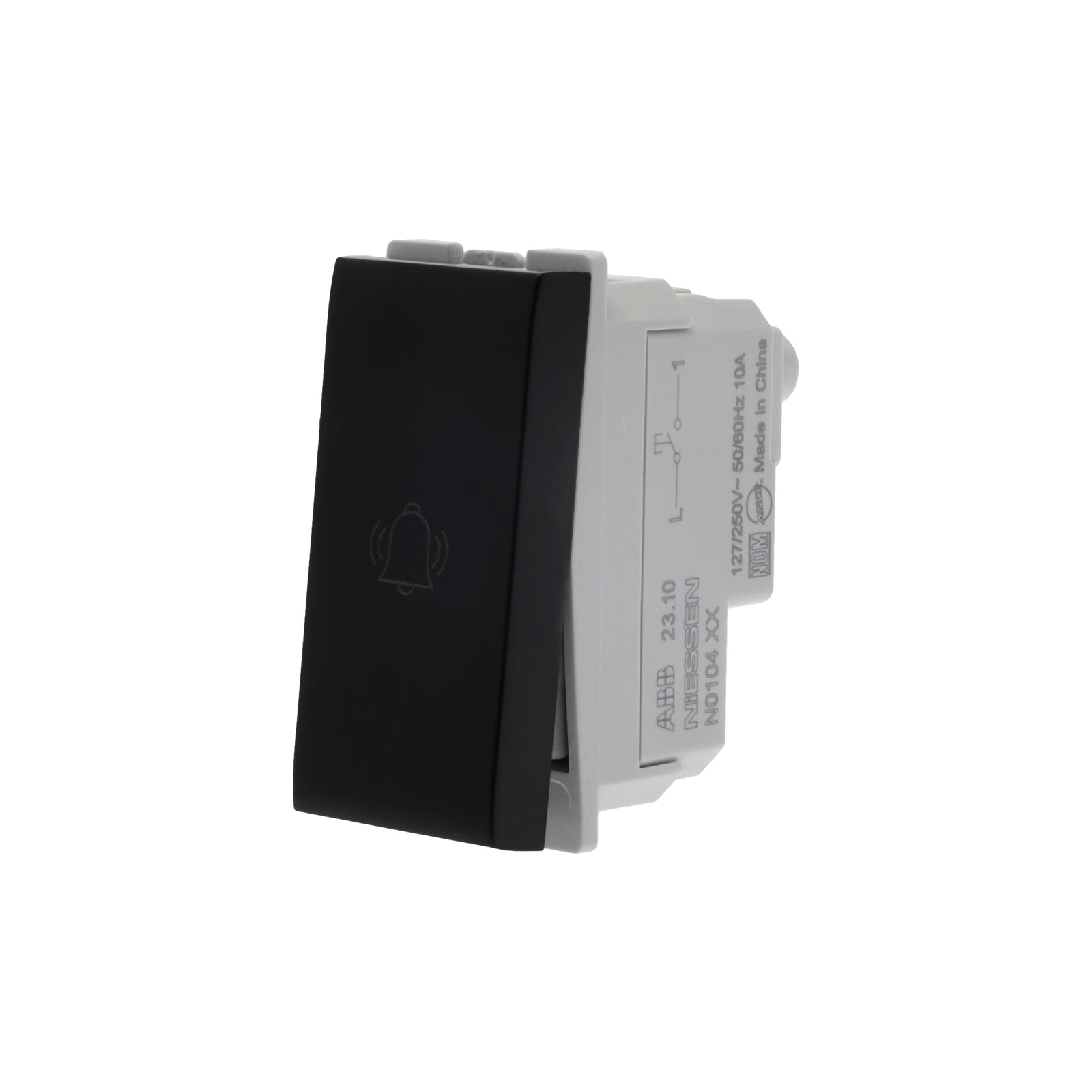 Botón Timbre 1 Modulo Color Negro Línea Origen Estévez