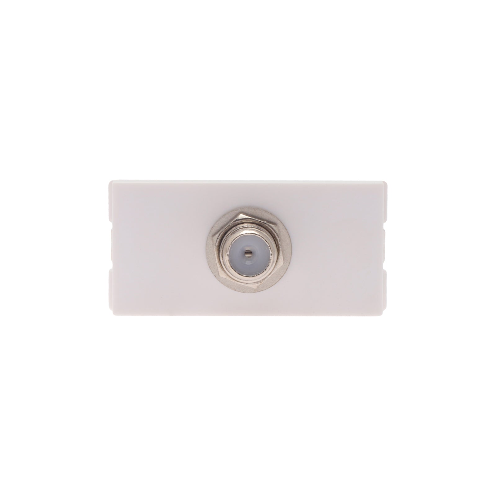 Toma TV Coaxial 1 Módulo Blanco – Origen Estévez