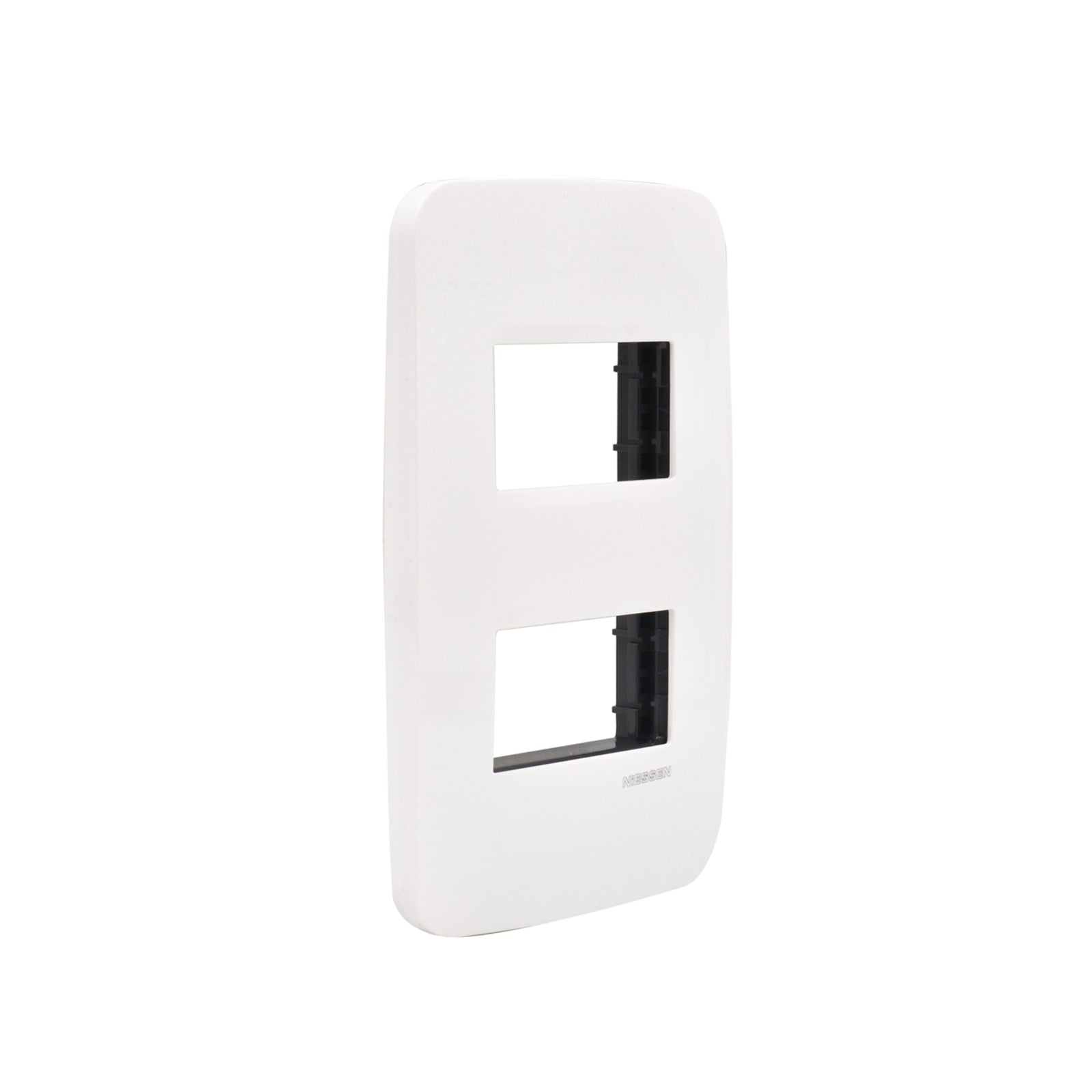 Placa 2 Ventanas Blanco Niessen Serie Origen – Estévez