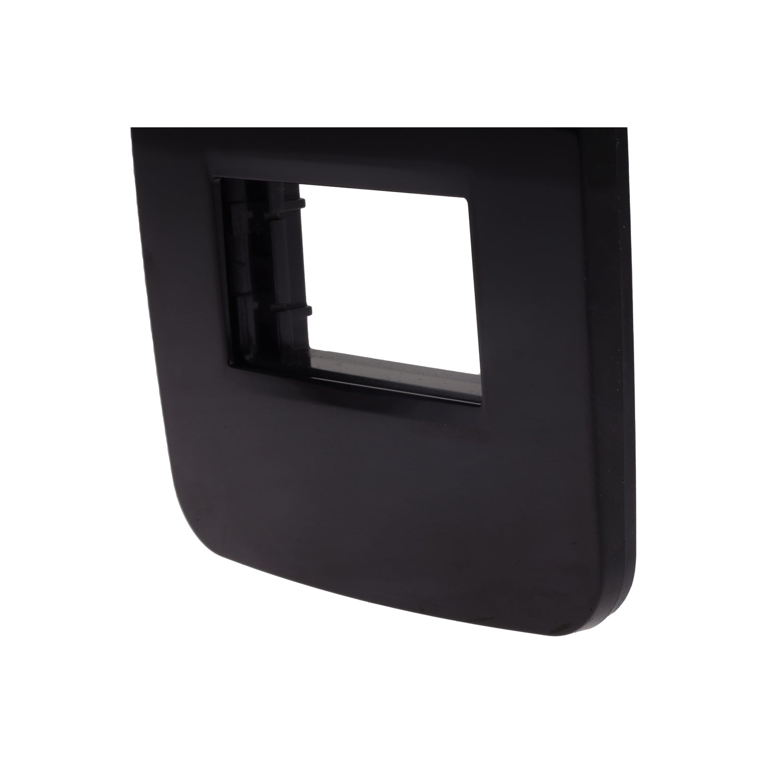 Placa 2 Ventanas Negro Niessen Serie Origen – Estévez