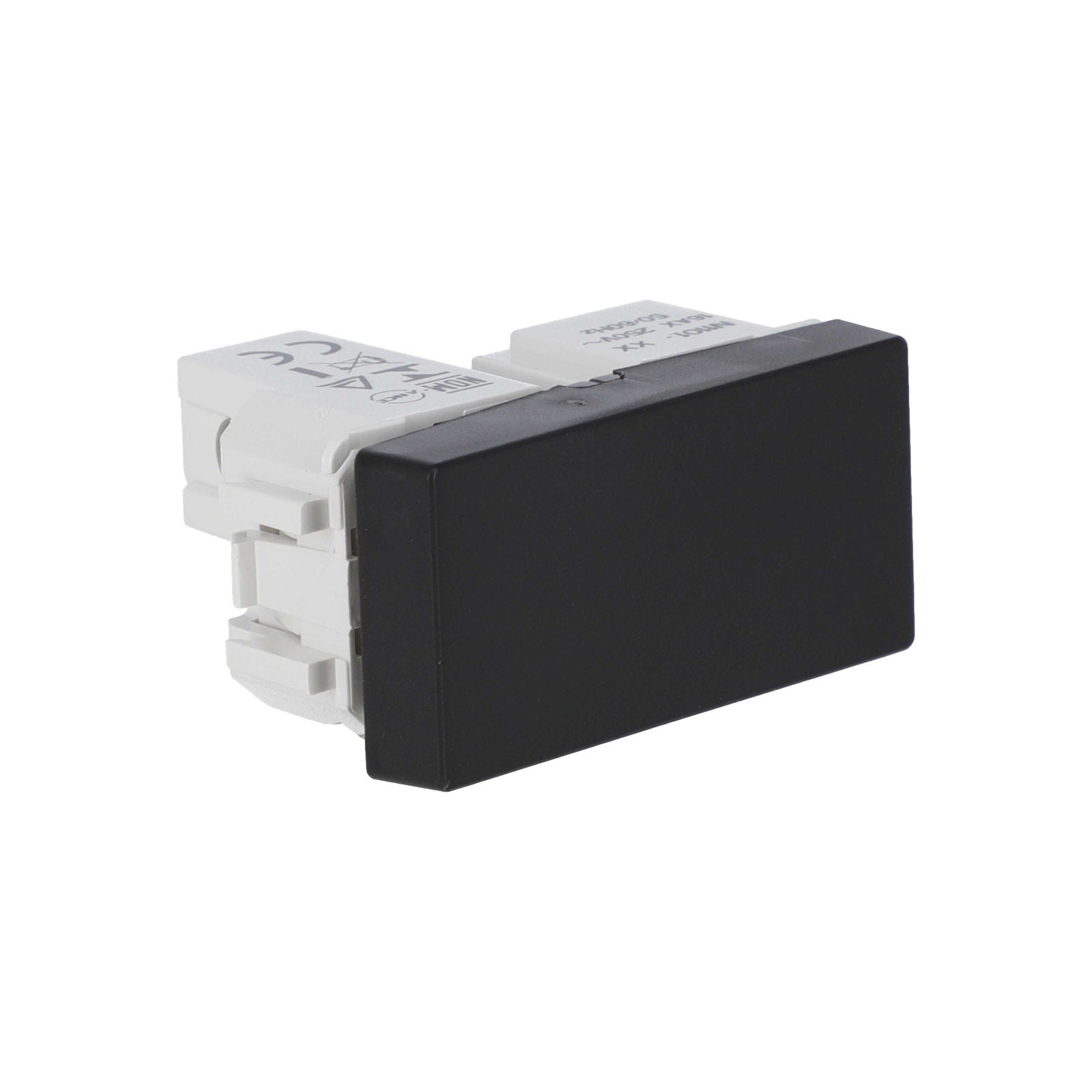 Apagador Sencillo 1 Mod Negro Soft 16AX 250V Unno - Estevez