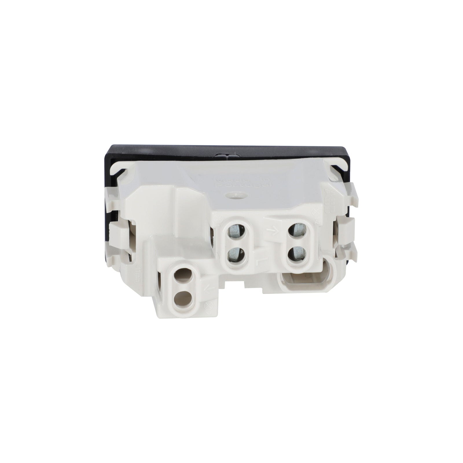 Botón Timbre 1 Mod Negro Soft 10A 127V - Niessen Unno