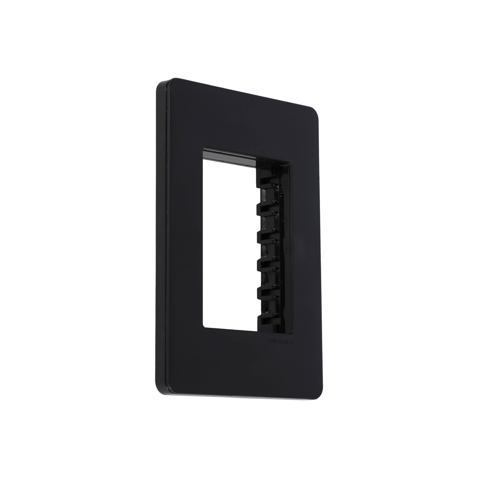 Placa 3 Módulos Negro Soft Chasis Negro – Unno Estévez