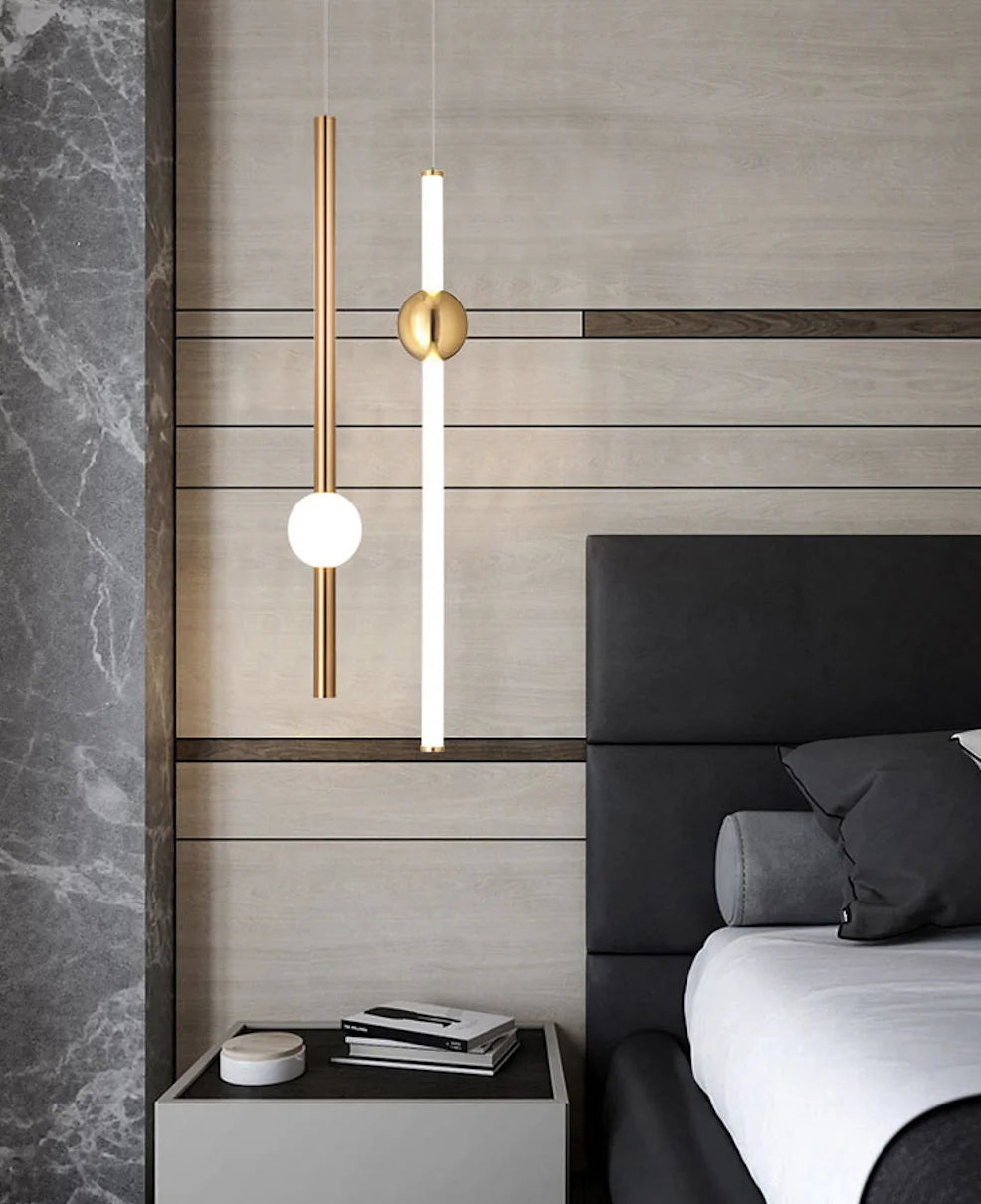 Lámpara Colgante CRUZE LED 19W 1520lm 3000K Oro – QUOR