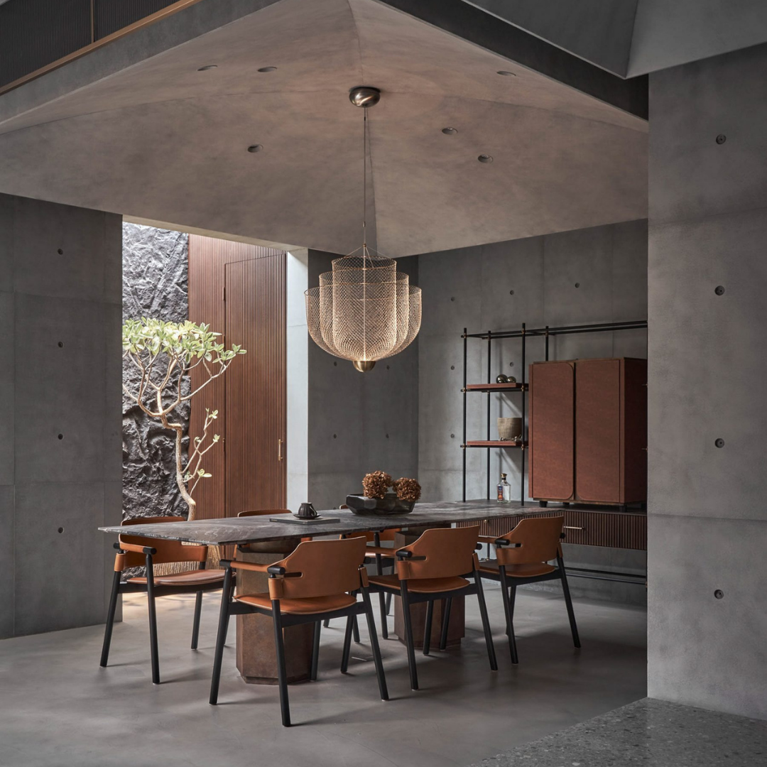 Lámpara Colgante CLOÉ LED  3000K Oro – QUOR