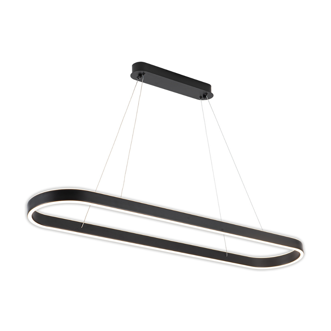 Lámpara Colgante LINA LED  CCT Negra – QUOR