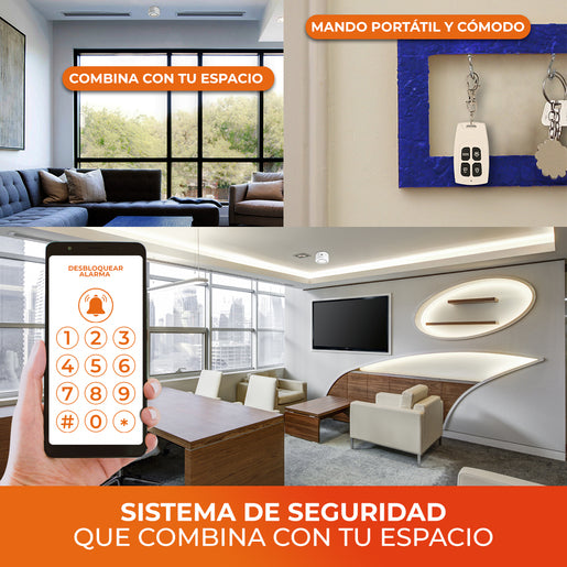 Alarma Inteligente Smart para Interior de 5V con Control - Tecnolite Connect
