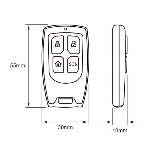 Alarma Inteligente Smart para Interior de 5V con Control - Tecnolite Connect