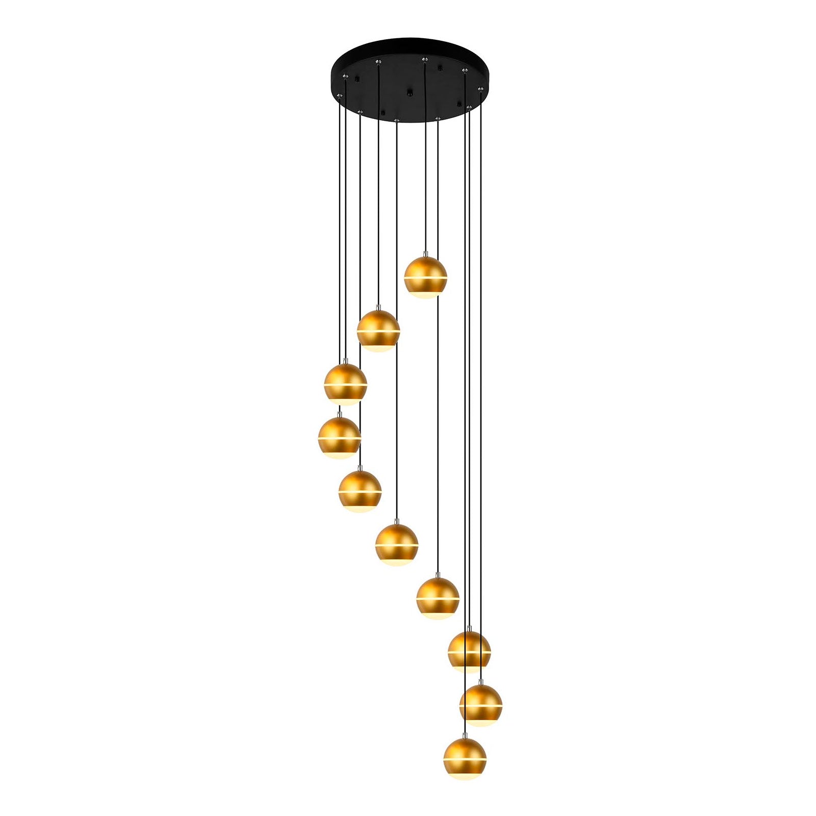 Lámpara LED Colgante Oro 50W 2.5m – 2G