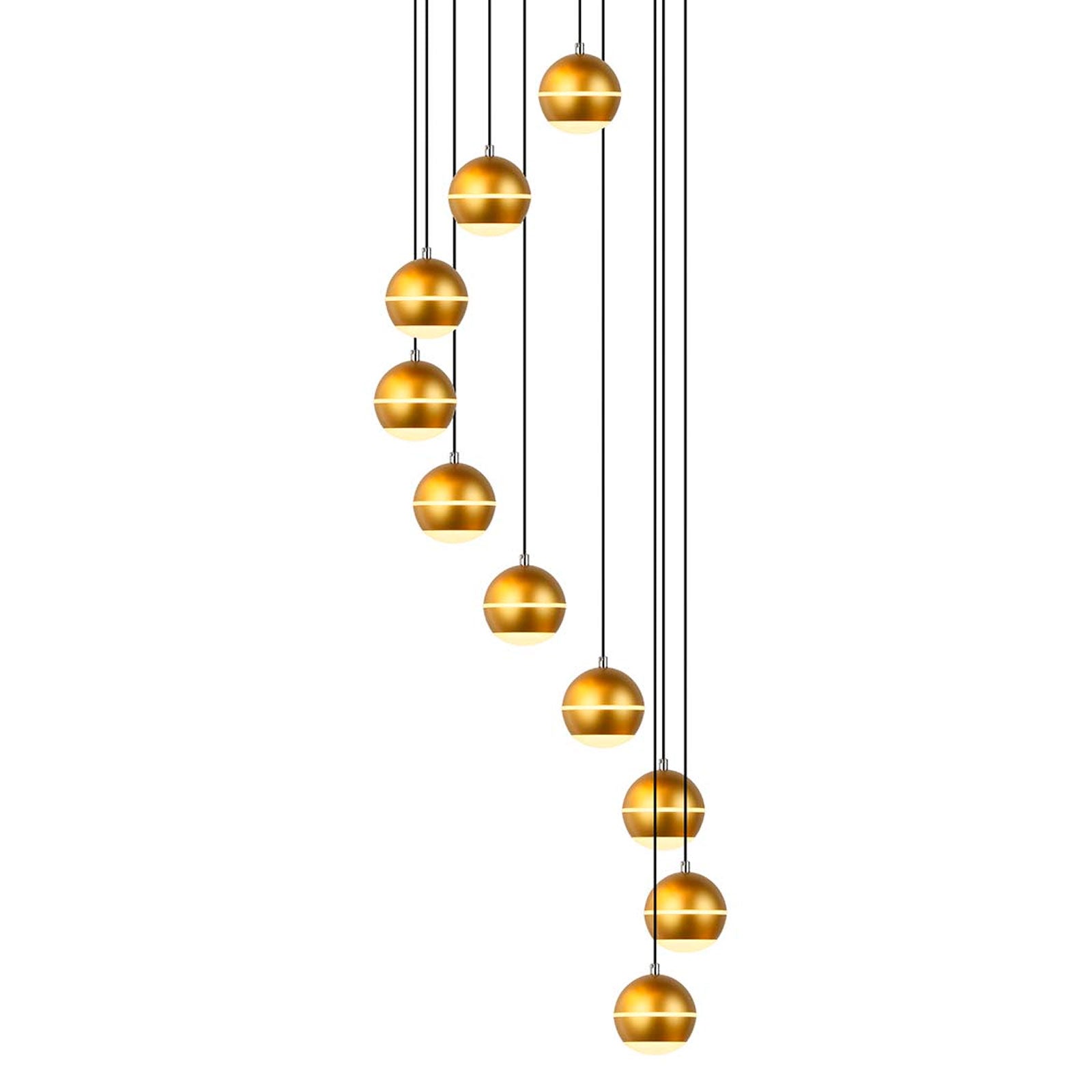 Lámpara LED Colgante Oro 50W 2.5m – 2G