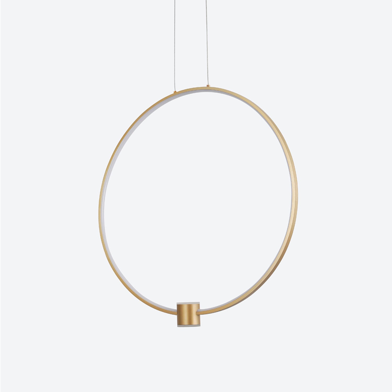 Lámpara Colgante Aro Dorado 34W - Comercial 2G