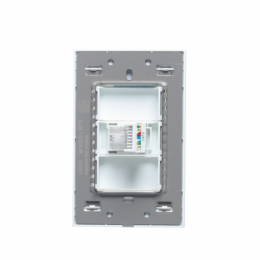 Placa con Conexión a Internet para Módem, Cristal Blanco - LUCEK