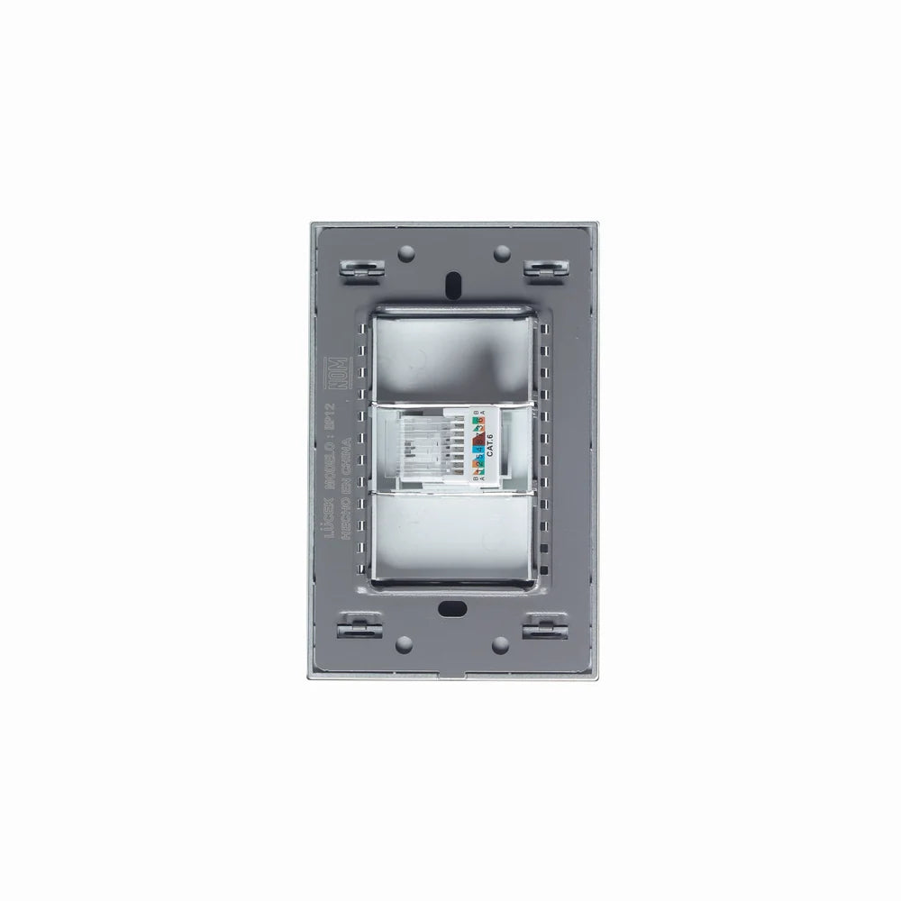 Placa con Conexión a Internet para Módem, Cristal Negro - LUCEK