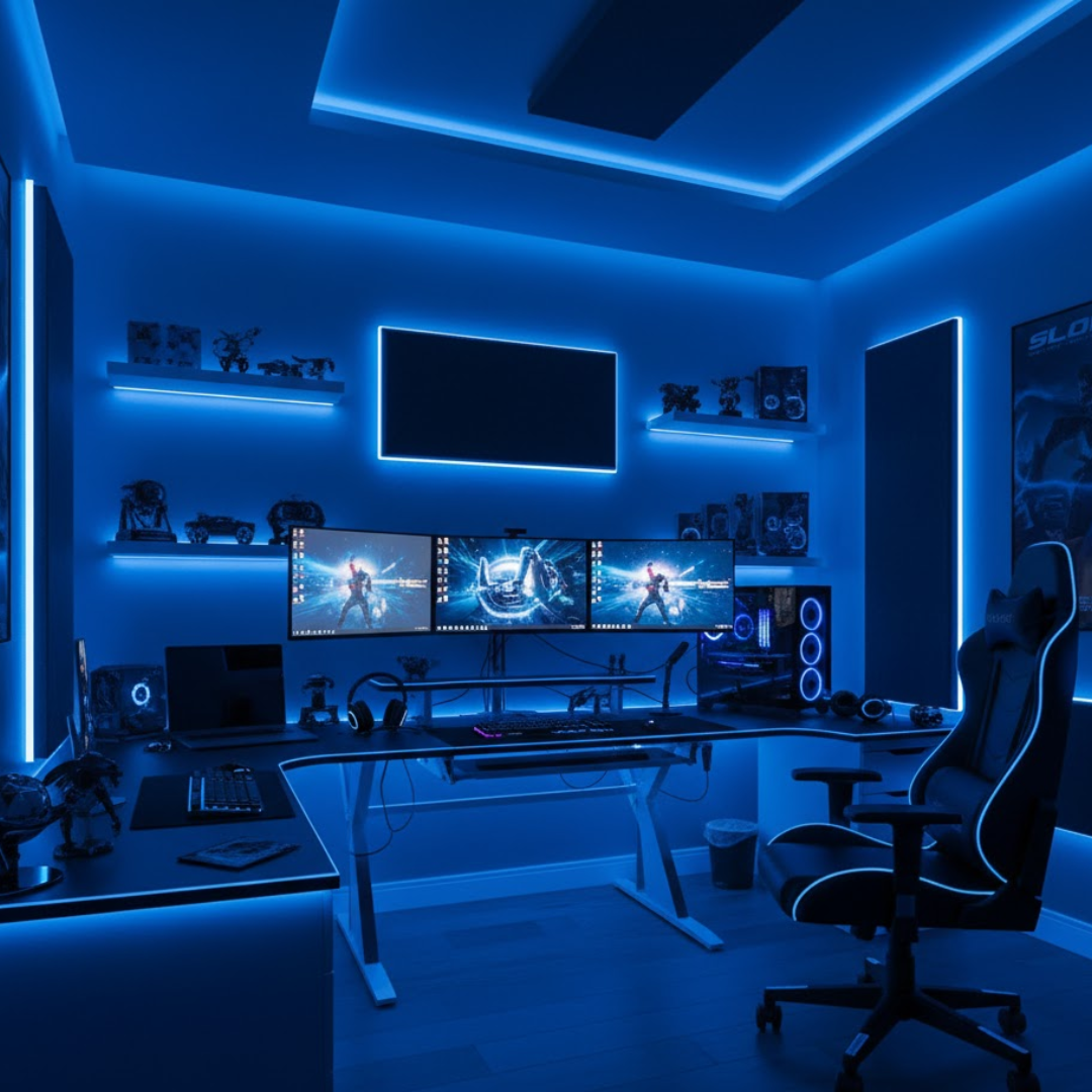 Manguera LED  25M 150W 127V Azul Exterior IP65 Atenuable Silicón – WINLED