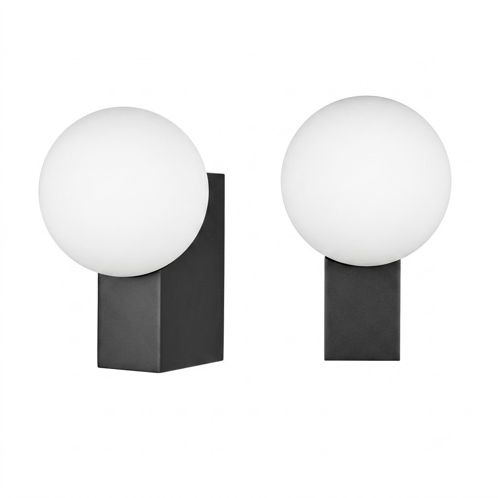 Luminaria de Pared Sobreponer  OPORT E14 Negro - ILUMILEDS
