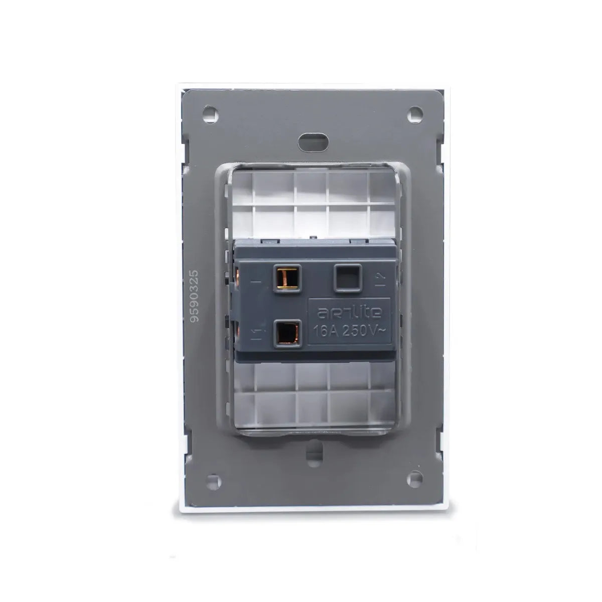Placa para Timbre APL-713 Blanco 15A 90-127V - ARTLITE LUXURY