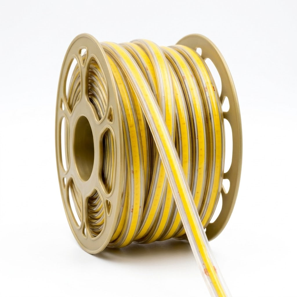 Lámpara Tira LED Continuo COB Rollo 25m 250W 4000K IP65 - WINLED