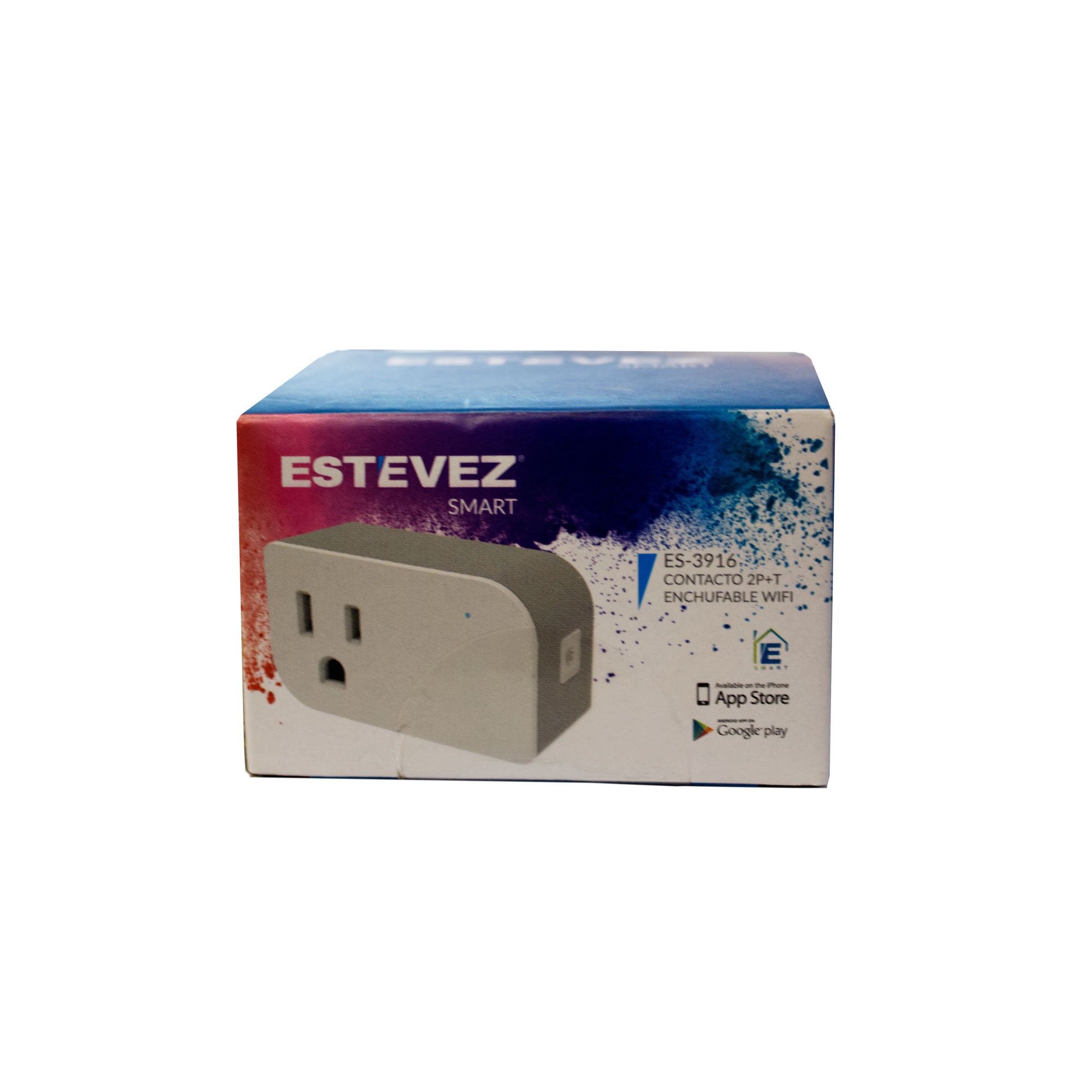 Contacto Enchufable Sencillo Smart Blanco WiFi - Estevez