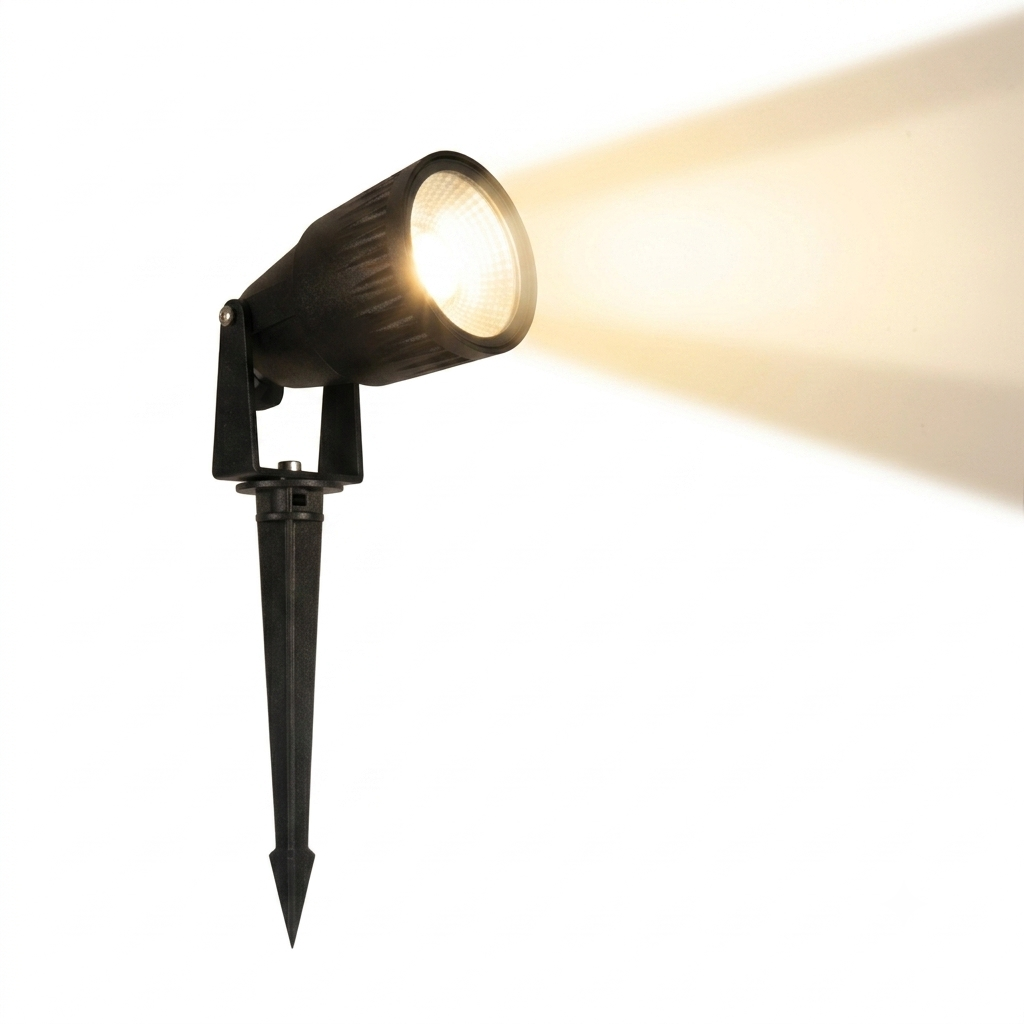 Luminaria LED para Exterior Base GU10 85-265V IP65 Negro - ILUMILEDS