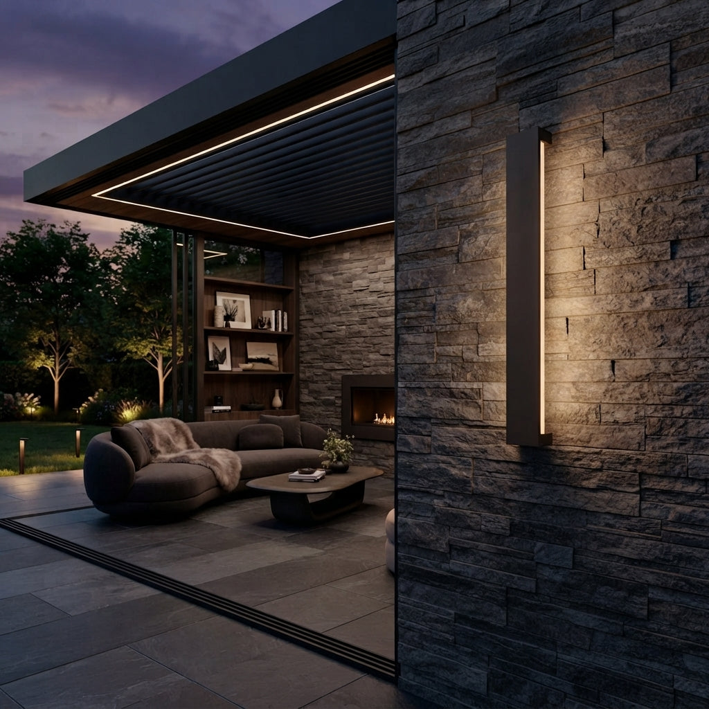 Lámpara Decorativa para Muro LED 20W Exterior IP65 - IPSA