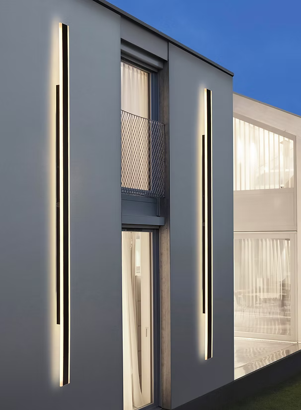 Luminaria de Pared LED Lasa 120cm 3000-4500-6000K IP65 85-265V Negro – LUXICA