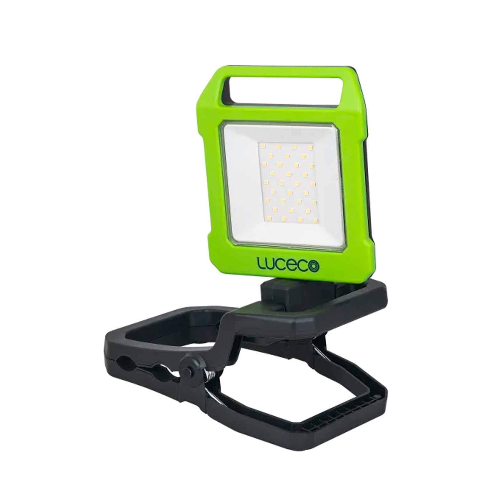 USB Recharchable Folding 9W 1000LM 6500K Negro/Verde – Luceco
