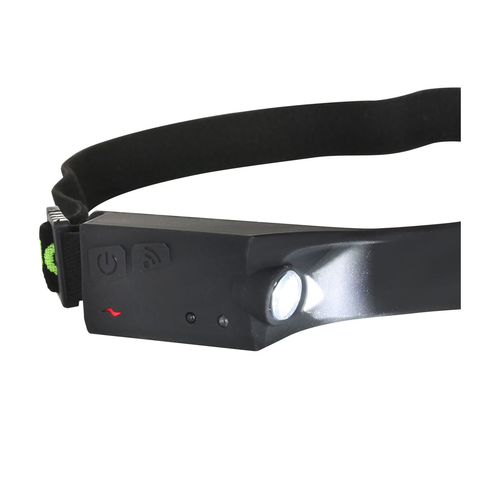 Lámpara de Cabeza USB Recargable Luceco: Flexible, 5W y 350lm con 4 Modos de Luz