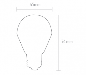Foco LED  G45/LD 6500K, Ahorro Energético y Durabilidad - IPSA