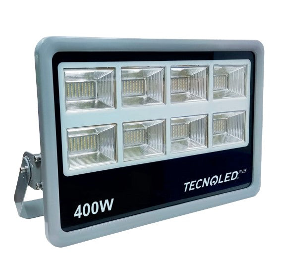 Reflector LED Industrial 400W Exterior Alta Potencia 44000LM 6500K 85-305V IP65 - TECNOLED