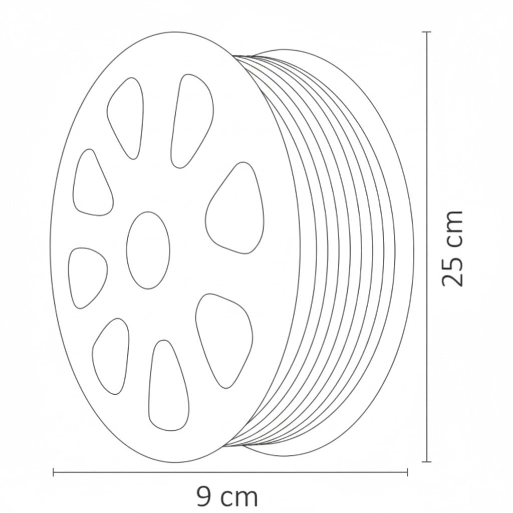 Manguera LED COB 250W Blanco Frío 6500K 25M Exterior IP65 Atenuable Alta Potencia - WINLED