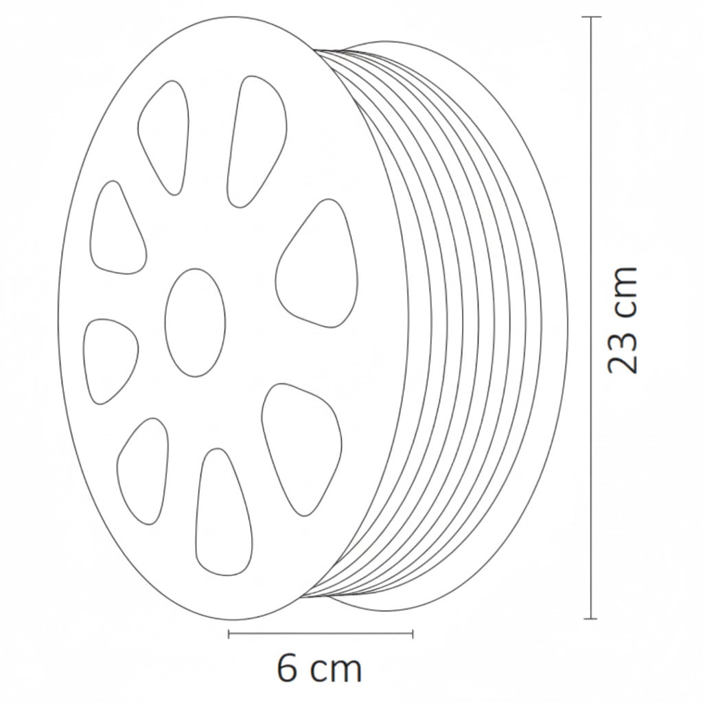 Manguera LED  25M 150W 127V Azul Exterior IP65 Atenuable Silicón – WINLED