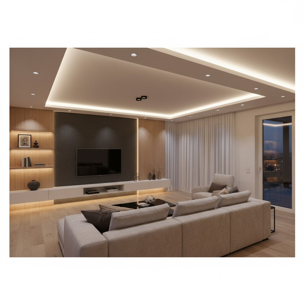 Manguera LED Doble 25M 150W 127V 6500K Exterior IP65 Atenuable Luz Blanca Fría – WINLED