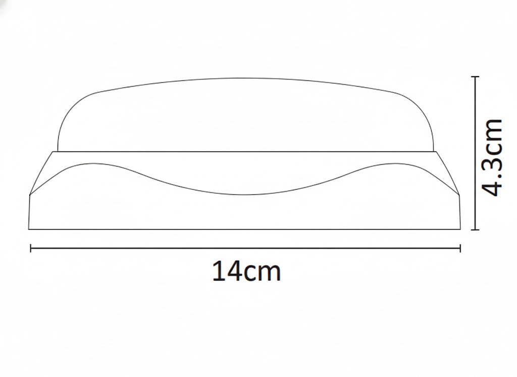 Lámpara LED Redondo de Sobreponer 15W Blanco Frío IP65 para Exterior e Interior - ARTLITE