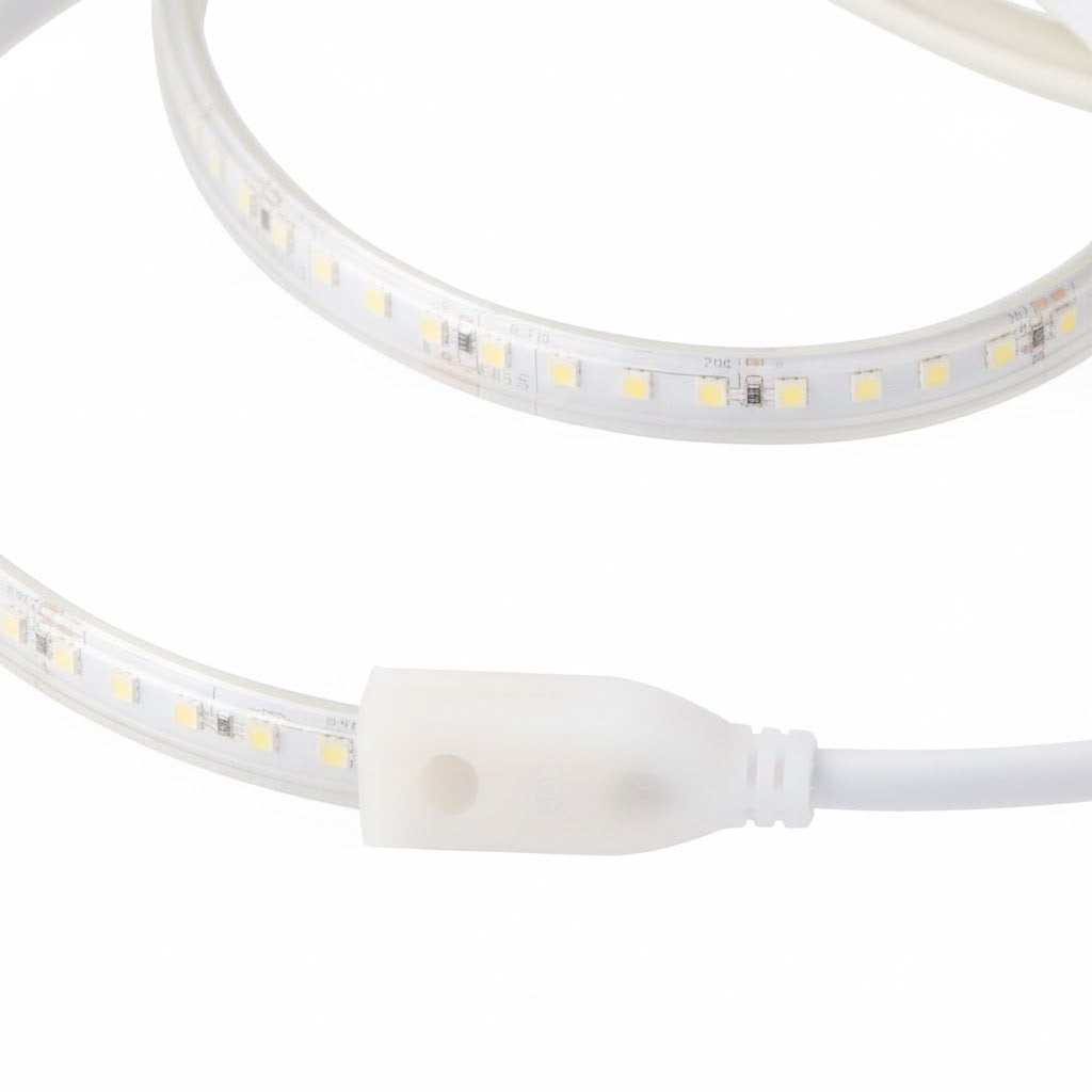 Manguera LED Doble 25M 150W 127V 6500K Exterior IP65 Atenuable Luz Blanca Fría – WINLED